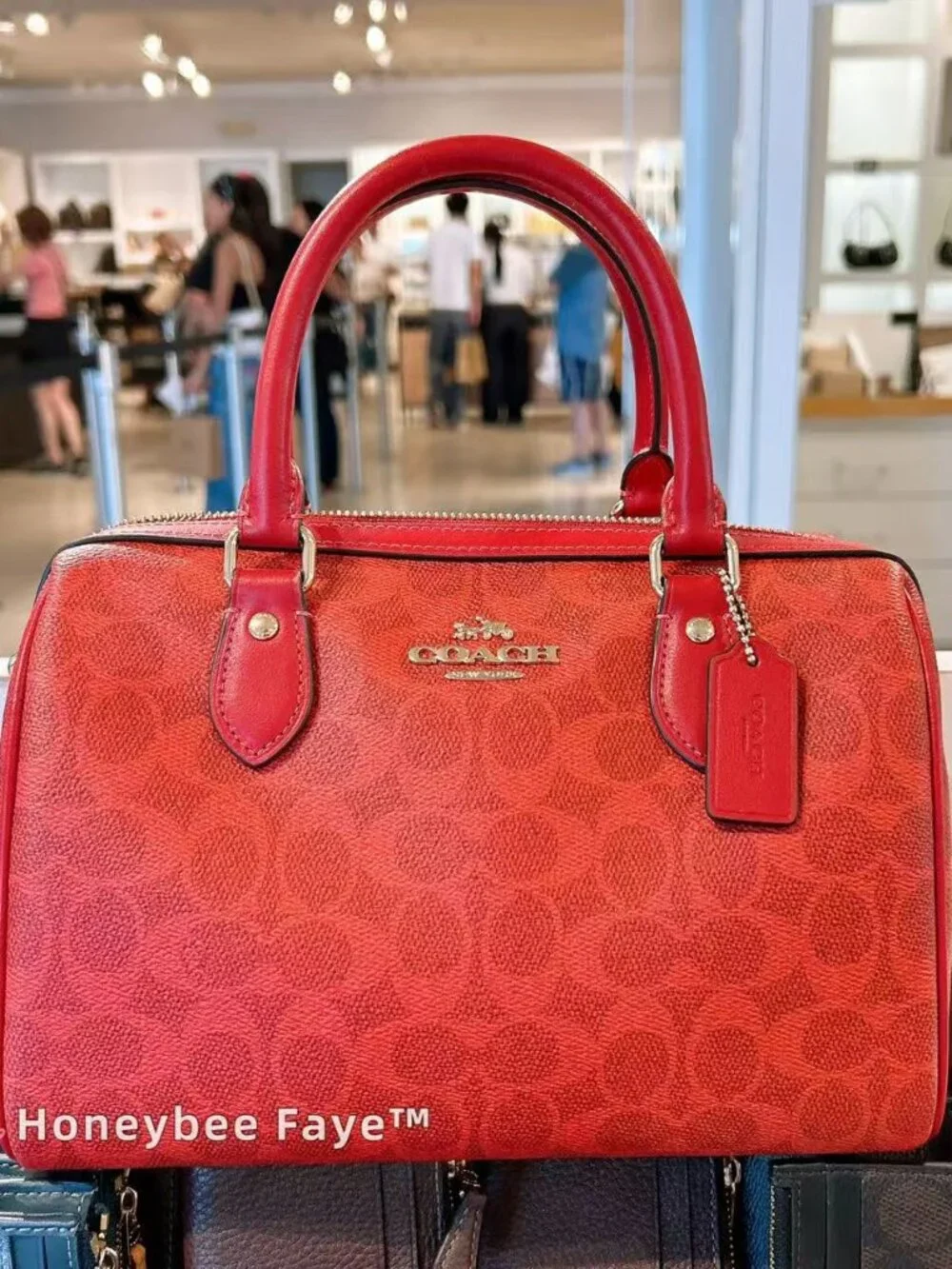 Rowan Satchel Bag In Signature Canvas CEY39